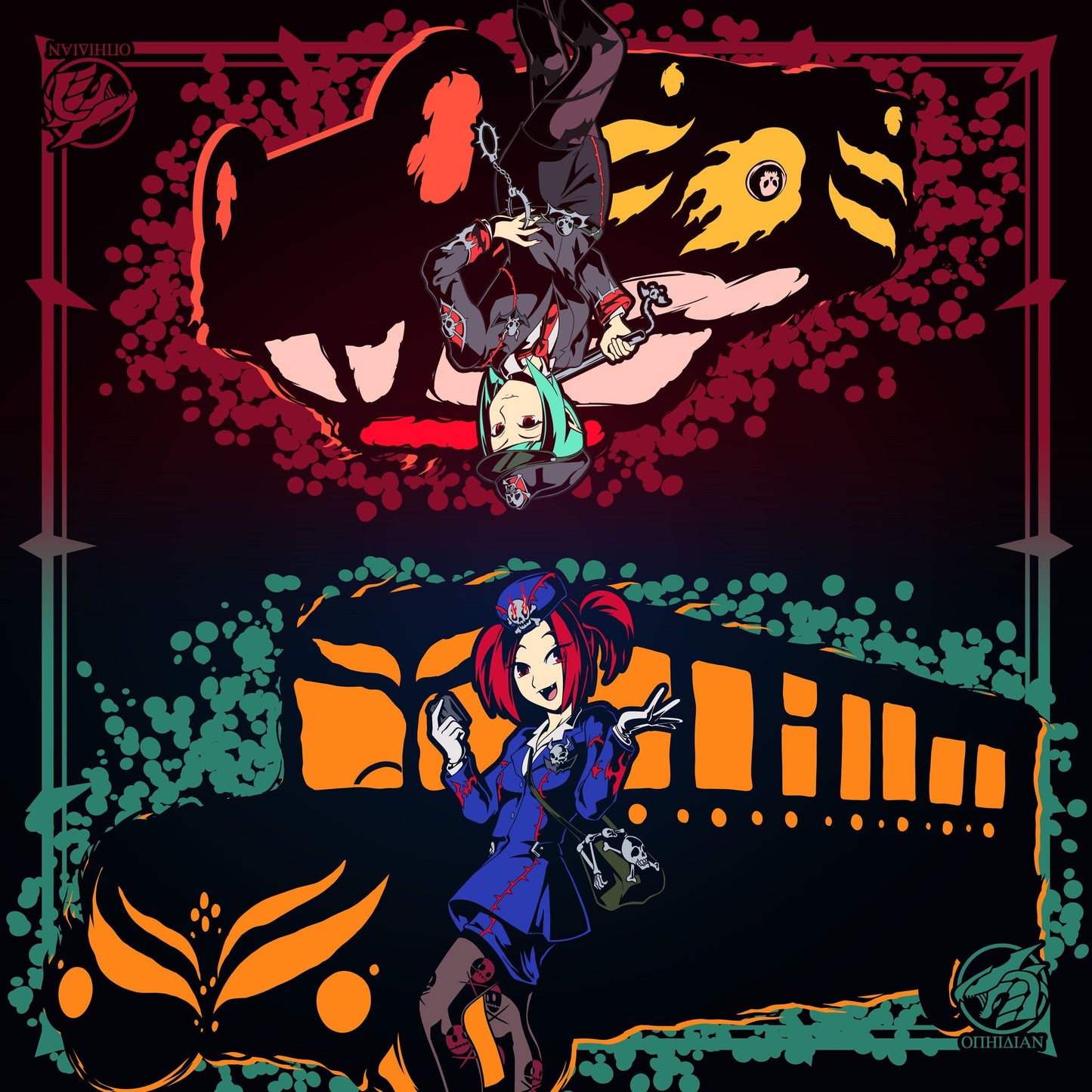 Underworld 2 Player Cloth Playmat Inks