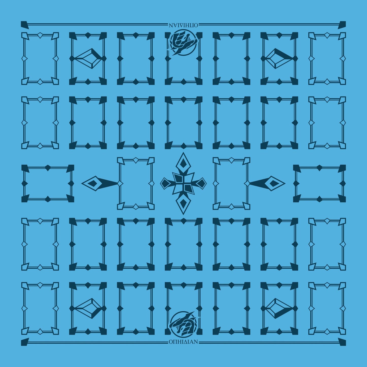Linked Blues 2 Player Cloth Playmat
