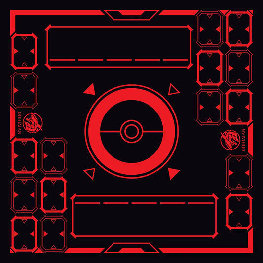 Stadium Black/Red 2 Player Cloth Playmat