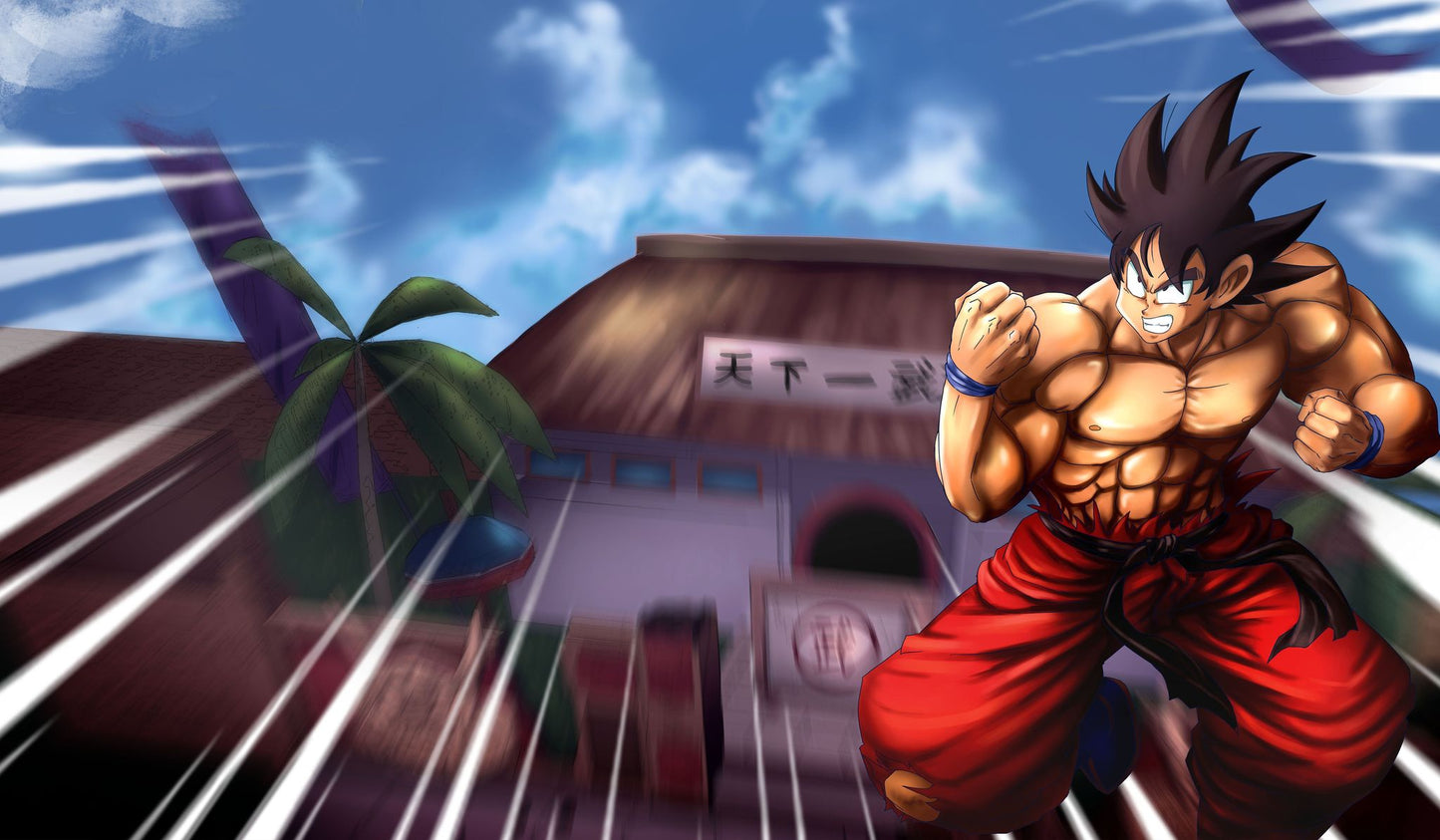 Martial Fighter 1 Player Playmat