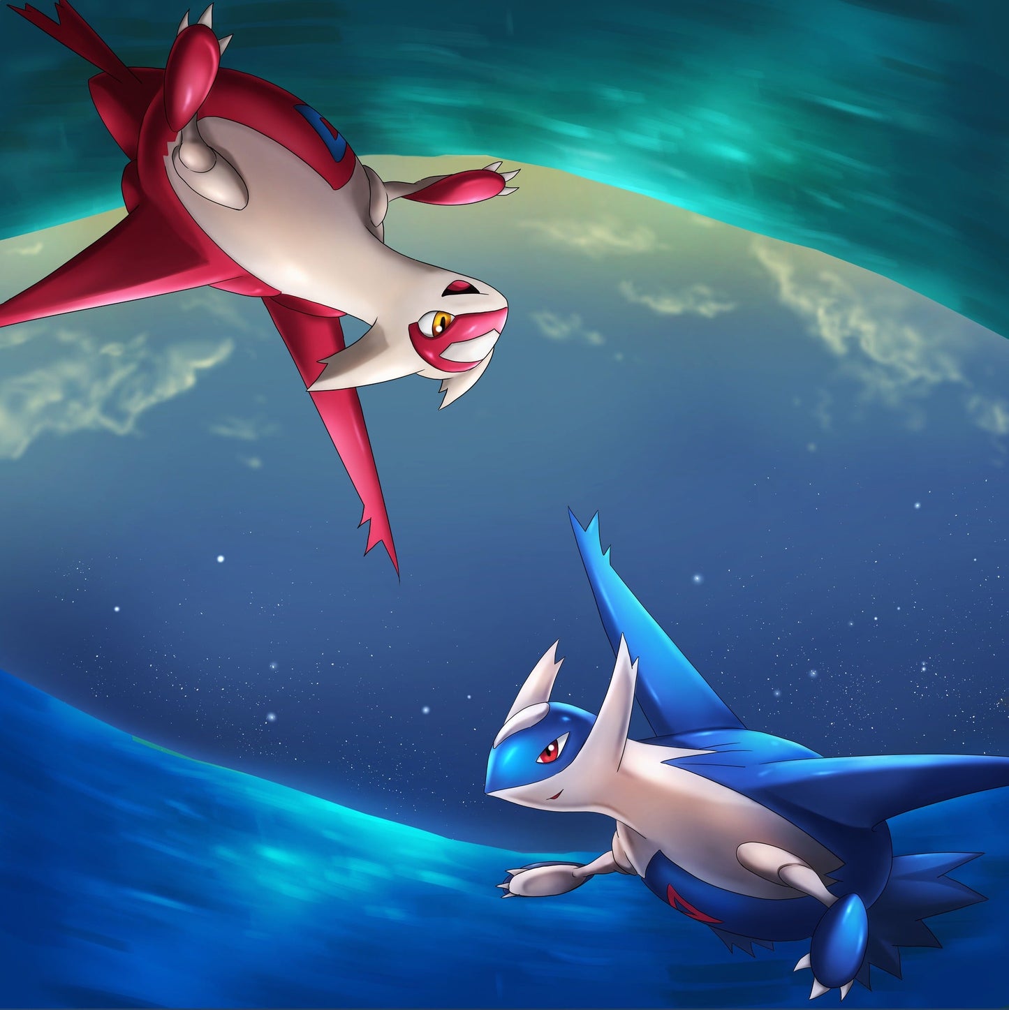 Eon 2 player Cloth Playmat