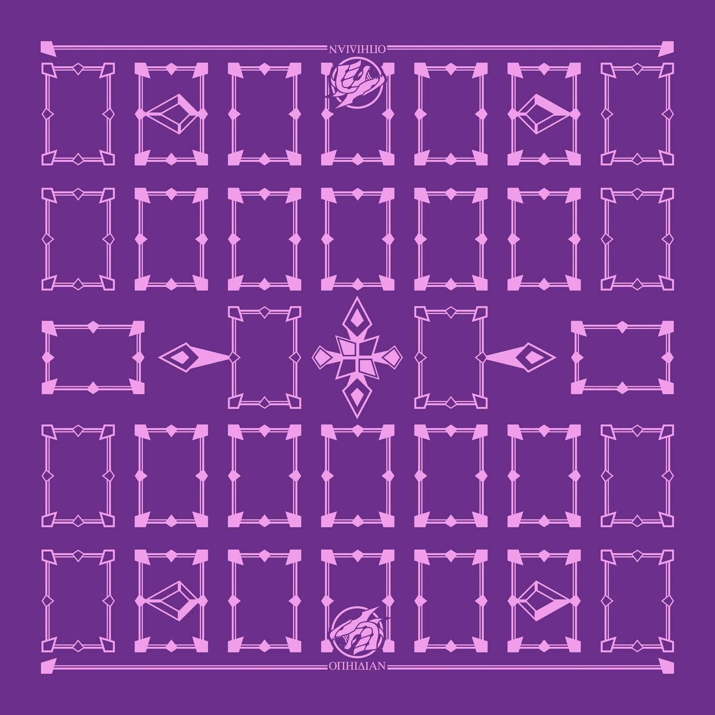 Linked Wizard 2 Player Cloth Playmat