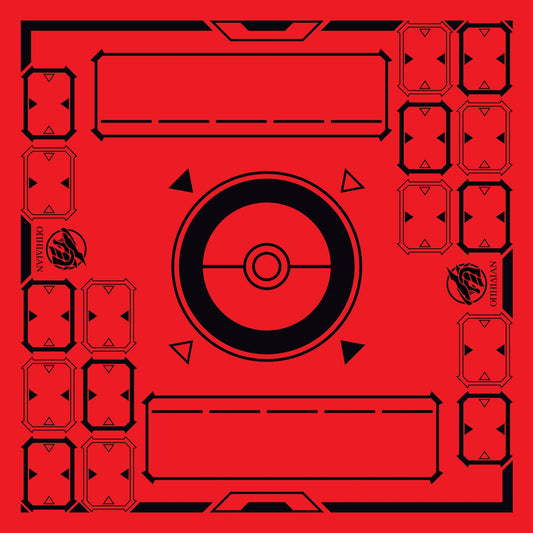 Stadium Red/Black 2 Player Cloth Playmat