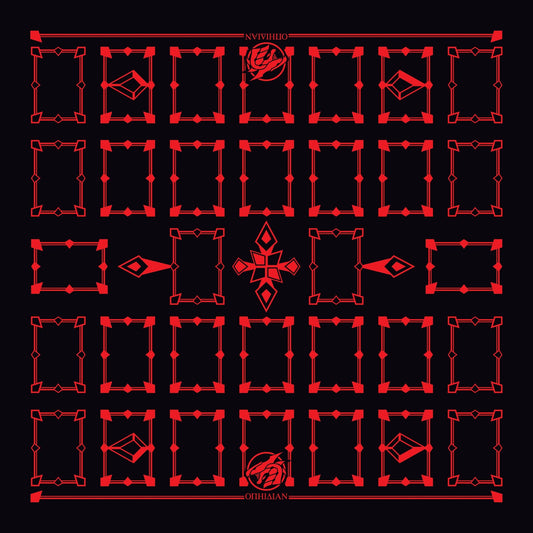 Linked Black/Red 2 Player Cloth Playmat