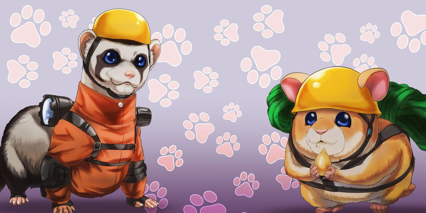 Ferret/Hamster 1 Player Playmat