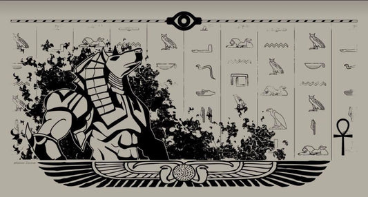 Anubis 1 Player Playmat