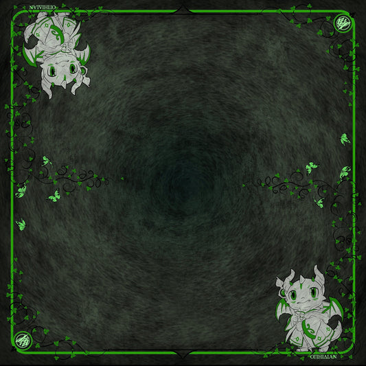 Dragon Mage 2 Player Cloth Playmat Wilderness