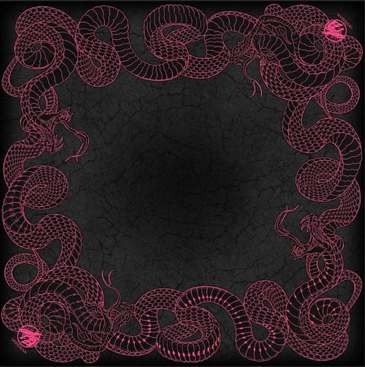 Viper 2 Player Cloth Playmat Hot Pink